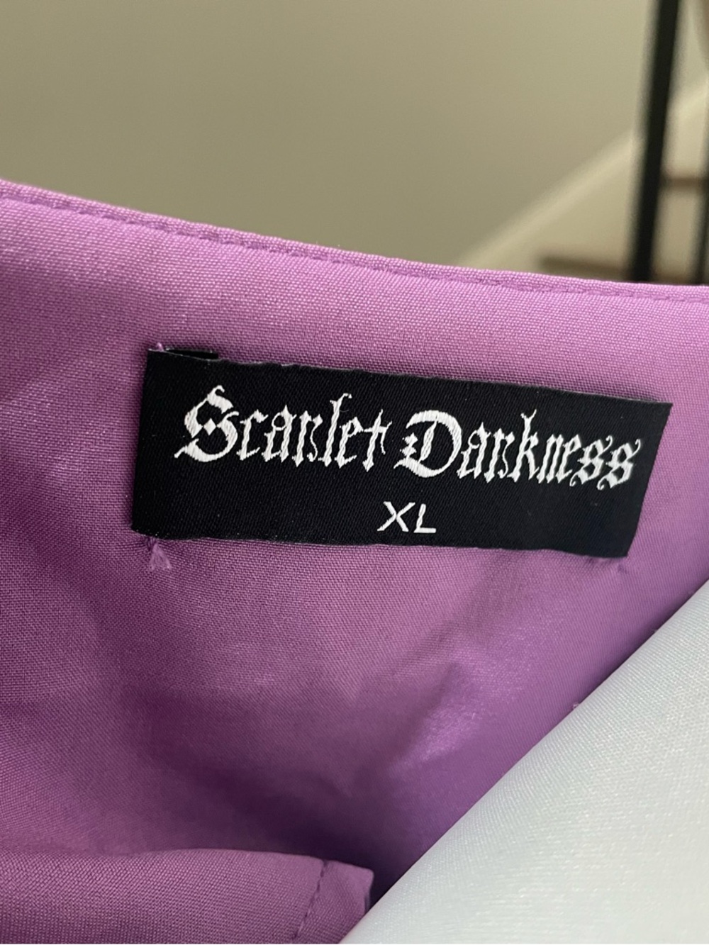 Scarlet Darkness Renaissance Lace-up Bodice Flared A-Line Maxi Dress Topper XL - Picture 4 of 8